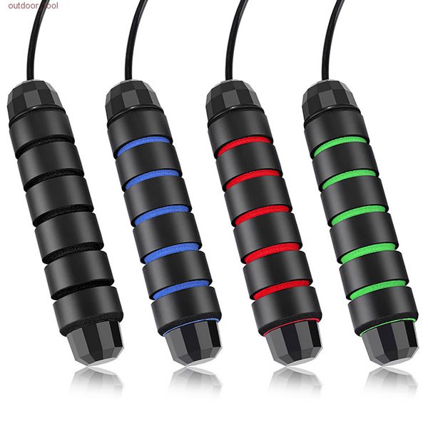 

wholesale skipping rope with ball bearings rapid speed jump rope cable and memory foam handles for aerobic exercise gym fitness trainining