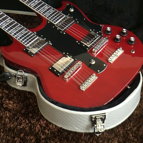 

diy factory standard double headed electric guitar fast