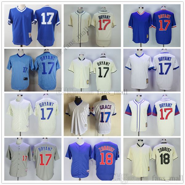 

movie mitchell and ness baseball jersey vintage 17 kris bryant jersey 18 ben zobrist stitched breathable sport sale retro man, Blue;black