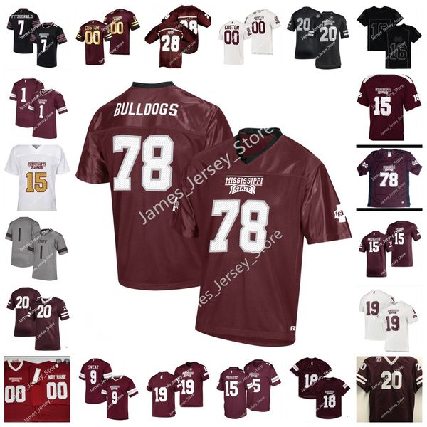 

ncaa 91 deonte anderson jersey 23 dillon johnson 3 aaron brule 18 janari dean 63 laquinston sharp 92 jevon banks custom mississippi state bu, Black