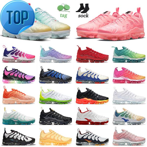 

outdoor jogging mens running sports shoes plus tn sneakers size 13 since 1972 bubblegum fresh triple black white men women