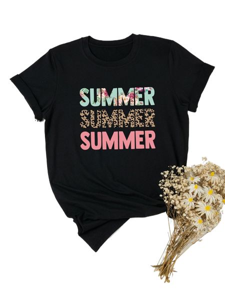 

plus letter graphic tee z4wk#, Black