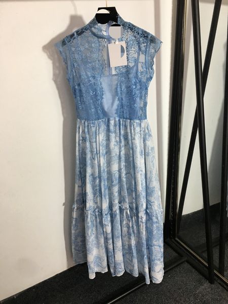 

61 xl 2022 summer runway dress brand same style dress short sleeve crew new womens clothes luxury fashion weini, Black
