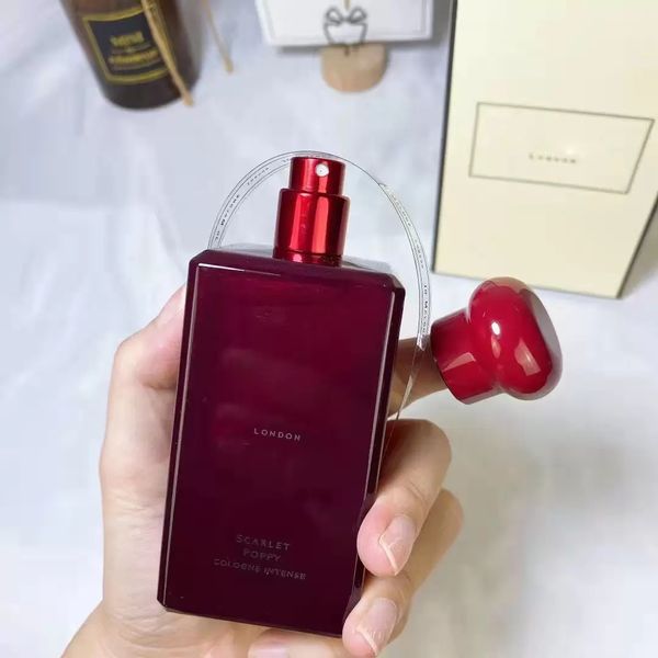 

charm jo-malone scarlet poppy perfume fragrance for woman 100ml edp spray parfum designer perfumes cologne long pleasant fragrances wholesal