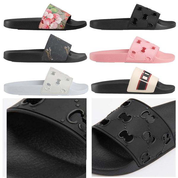 Alta qualidade elegante chinelos tigres moda clássicos slides sandália homens mulheres sapatos tigre gato design verão huaraches