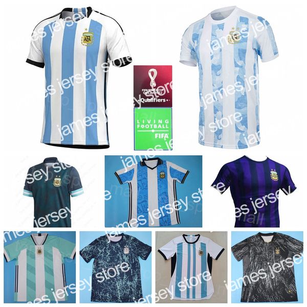 

james national team 2022 qatar argentina soccer jersey 0 martinez 10 lionel 11 di maria 15 gonzalez 7 de paul 5 paredes 19 otamendi 20 lo ce, Black;yellow