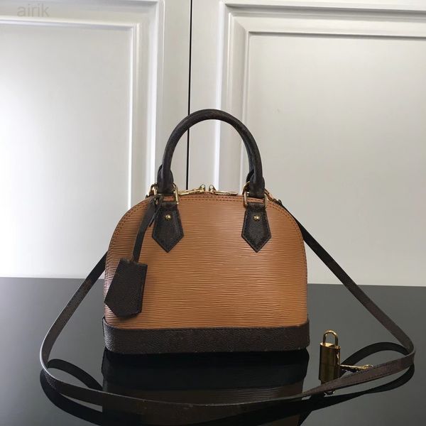 

classic designer tote bag fashion flower leather handbags women 2241217