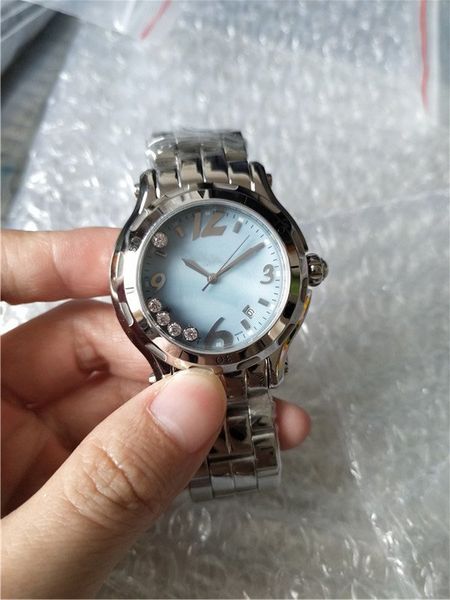 

watches luxury stainless steel lady wristwatch quartz 561, Slivery;black