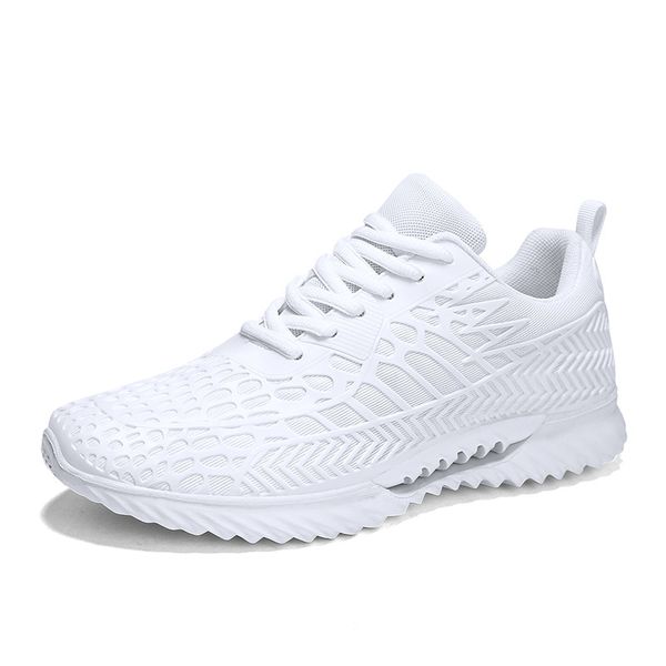 

with boxes mens fashion running shoes spring new casual womens sneakers white korean mesh breathable