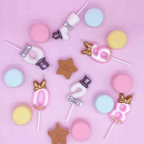 

factory outlet 7color prince princess single package creative candles boys girls are warm sweet