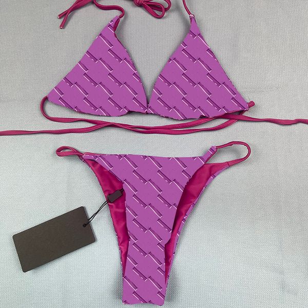 

bikini set for swimming clothing textile fashion letters print girls swimwear summer elastic two pieces swimsuits clothing