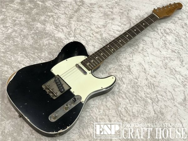 

xotic: xtc 1 black medium aged electric guitar