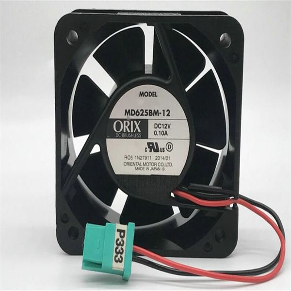 Original ORIX 6025 MD625BM-12 12V 0,10A 6CM Zweidraht-Axialventilator