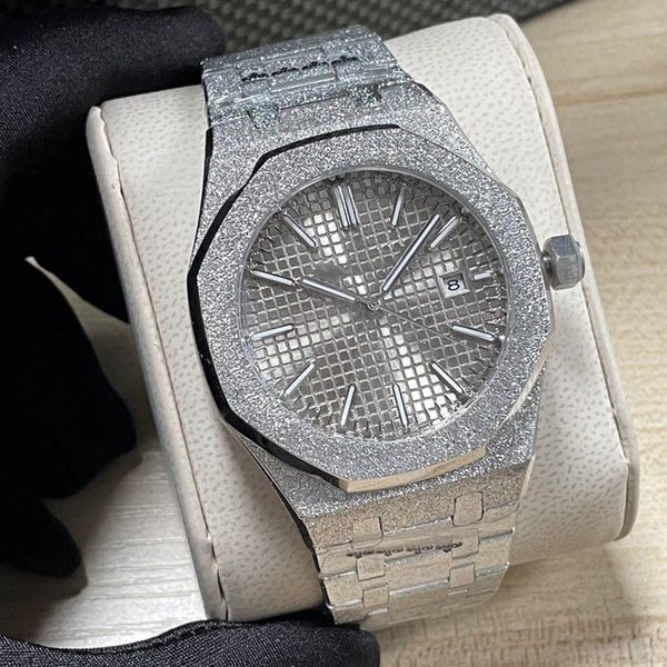 

mechanical automatic mens watches watch 41mm montre, Slivery;golden