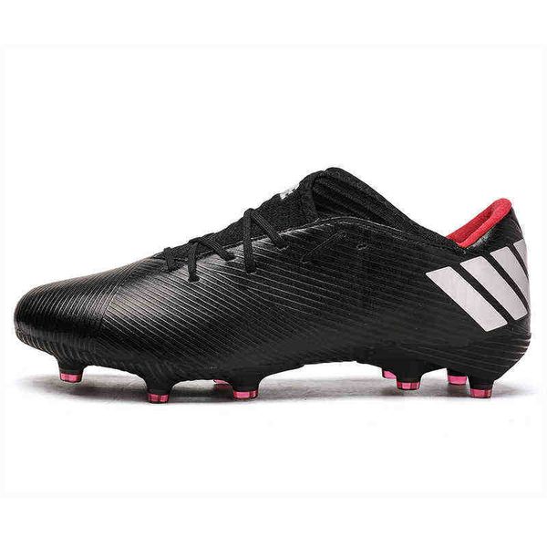 

soccer shoes football boots men kids adults firm groud tf/fg professional playing field breathable shoes non-slip cleats size 35-45 220331