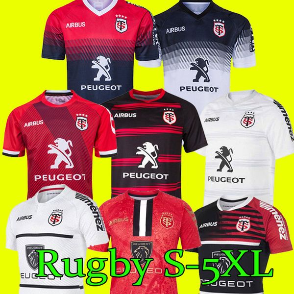 

21 22 biarritz toulouse racing 92 rugby jersey 2021 2022 stade toulousain rctoulon union bordeaux begles home away perpignan domicile exteri, Black;gray