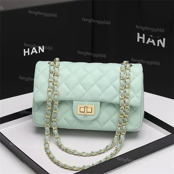

5afamous brand handbag shoulder chain bag clutch cover handbags wallet plaid velvet wire double letter solid buckle waist square stripe wome
