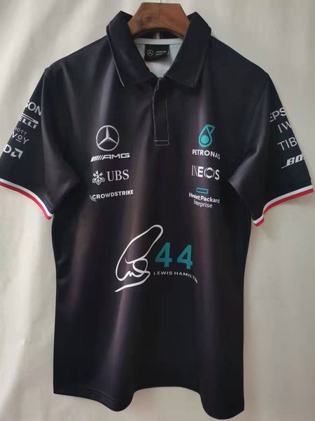 

mercedes amg petronas f1 2022 team polo size s--l-xl-xxl-3xl-4xl-5xl, Black