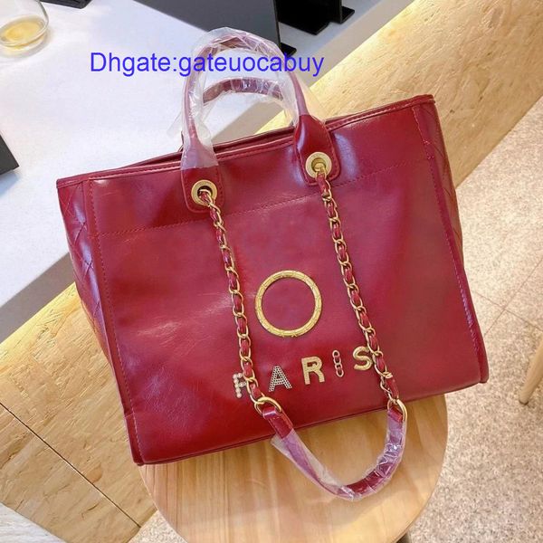 

designers luxury brand handbags women's beach bags ch metal letter badge tote evening bag small mini body leather handbag large female