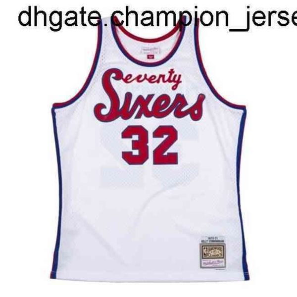 

new goods billy cunningham #32 mitchell & ness 1970-71 jersey vest stitched throwback basketball jerseys vest shirt, Black