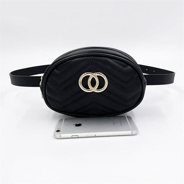 

waist bags fashion women shoulder bags classic gold chain double g heart style bag handbag tote messenger handbags #8211k