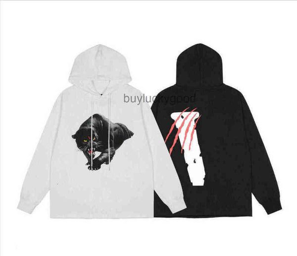 

factory outlet fashion big v mens sweatshirts brands vlones hoodies womens streetwear pullover loose lovers to din8, White;black