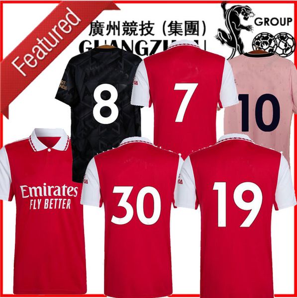 

22 23 soccer jersey pepe saka fans player version gunners martinelli odegaard thomas willian nicolas tierney smith rowe arsen 2022 2023 foot, Black;yellow