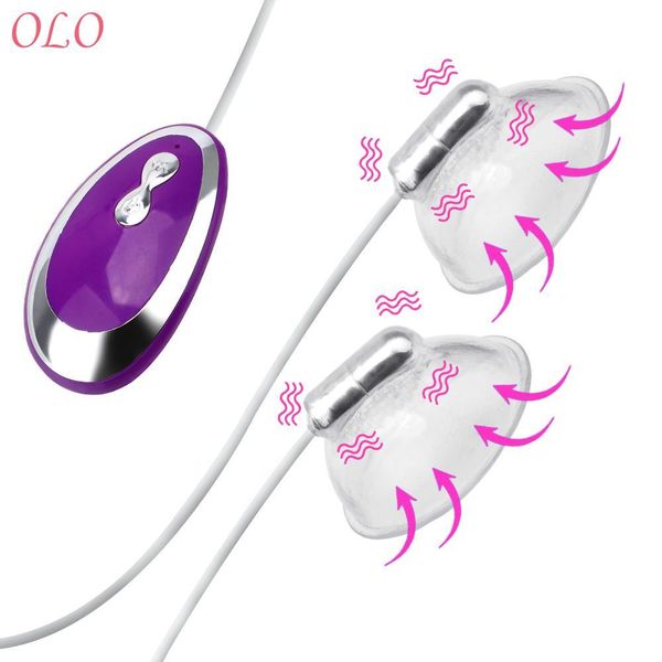 

nipple suction cups vibrator breast enlarge massager tongue lick sucker electric pump toy for woman