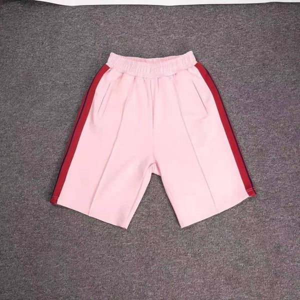 

men's summer designer shorts classic letter print european size elastic waist fashion loose solid color street style five pants, White;black