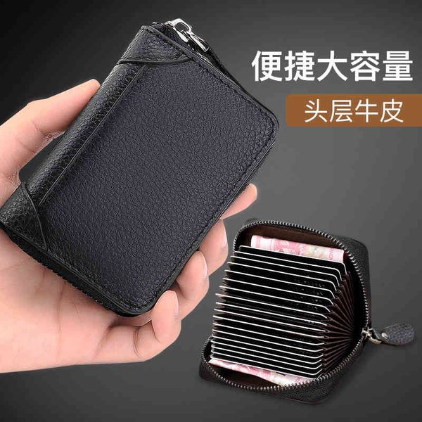 

bags handbags wallets leather driver's license men's real pickup large capacity organ package public card multi slot, Red;black