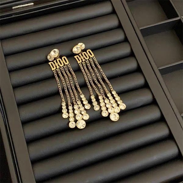 

70% off jewelry sales eye diamond letter star wheat ear stud earring tassel personality ear clip necklace neck chain collar female, Golden