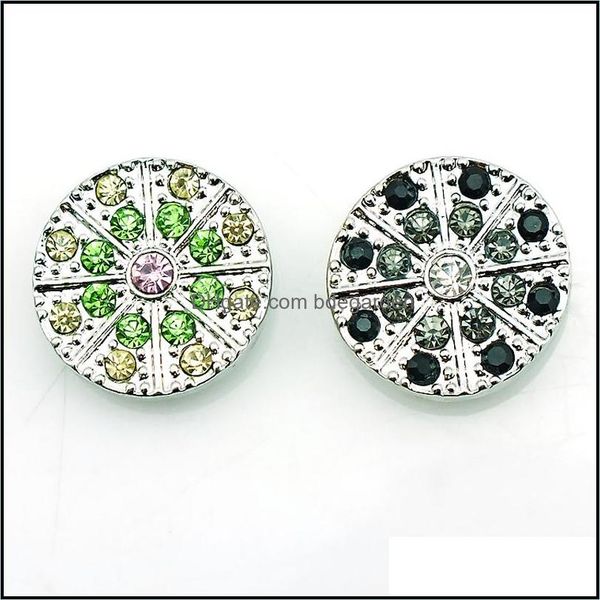 

clasps hooks jewelry findings components jinglang 18mm snap buttons fashion mix color rhinestone flower metal ginger clasp dhwkj