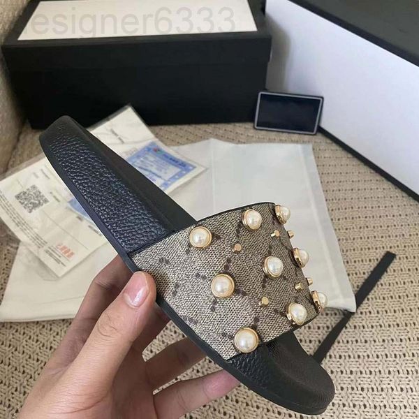 

slippers designer designer slides women man luxury sandals brand real leather flip flop flats slide casual shoes sneakers boots by brand005, Black