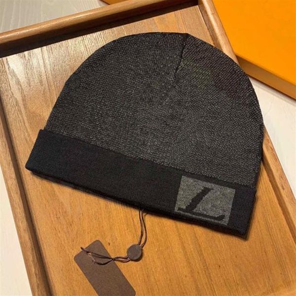 

women designer beanies bucket hat men classic letter printing knitted caps ski hats snapback mask fitted winter elastic cas2529, Blue;gray