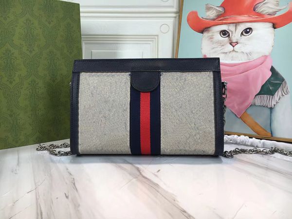 

2022 women shoulder bags chains crossbody camera bag beige web feline head vintage backpack purses messenger handbag fashion wallet