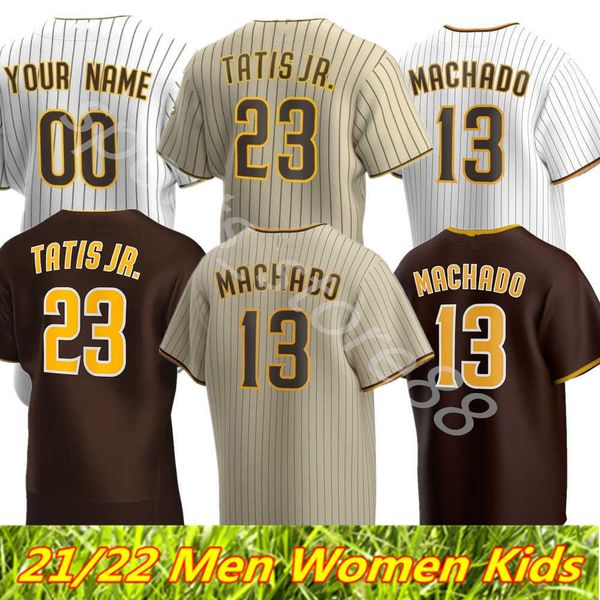 

Top Quality 2022 Custom S-4XL San Diego 23 Fernando Tatis Jr. jersey 13 Manny Machado 9 Jake Cronenworth 19 Tony Gwynn 29 Dinelson, Colour 14