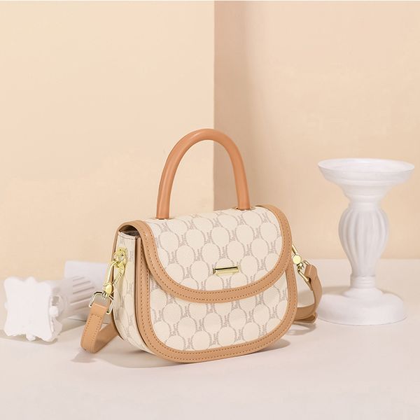 

niche design semi-circle saddle bag 2022 fashion versatile shoulder crossbody bag for women