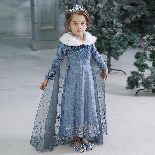 Mädchenkleider Kid Kind Halloween Kleid für Gilrs Cosplay Prinzessin Kostüm Kinder Karneval Little Girls Geburtstag Prom Abschlussball