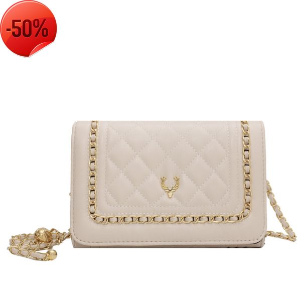 

50% off chain women's bag new fashion small pearl cool texture shoulder fashion new pattern shoulder messenger bags