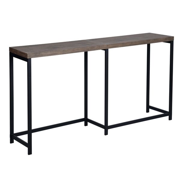 

living room furniture 63 console table walnut desk