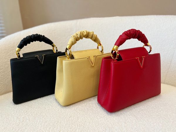 

crossbody designer bag large capacity luxury leather ladies handbag women