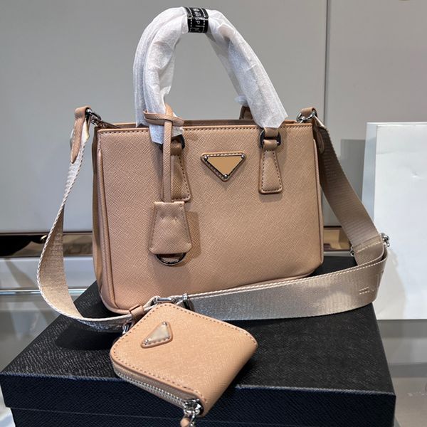 

italy brand classic galleria saffiano handbags lady bags genuine leather triangle sign shoulder bag fashion women crossbody totes luxury des