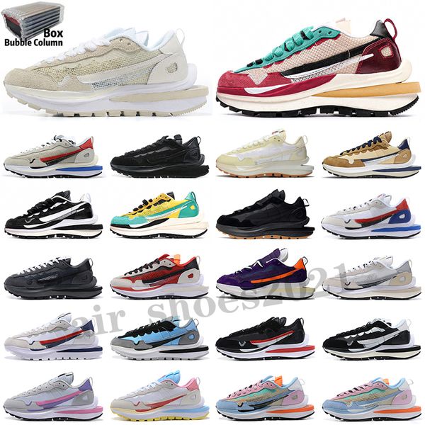 

vaporchunky dunky mens running shoes pegasus fragment lddark iris ldv sesame noir sail pure platinum men women trainers sports sneakers, White;red