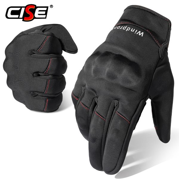 

touch screen motorcycle gloves moto motocross winter thermal non slip motorbike riding biker windproof protective gear men women 220812, Blue;gray