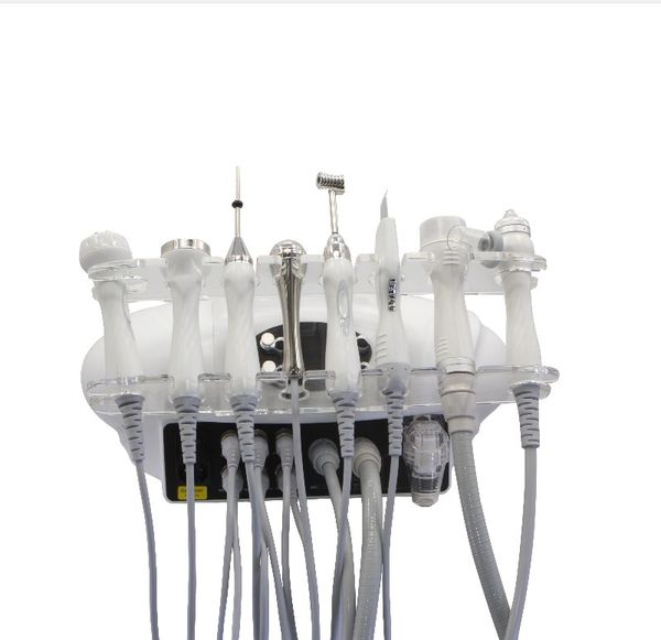 Dispositivo de dermoabrasão aqua de oxigênio de casca verde para spa para spa hidracleaning beauty studio rf roller multifuncional máquina de infusão facial