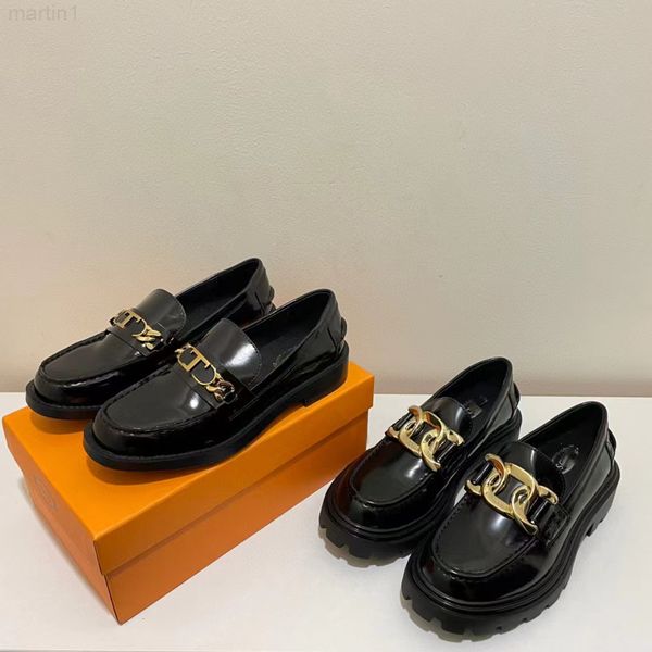

dress shoes designer spring 2022, new tod twist shoes, women's thick sole and small leather shoes.gk6y 2022, Black