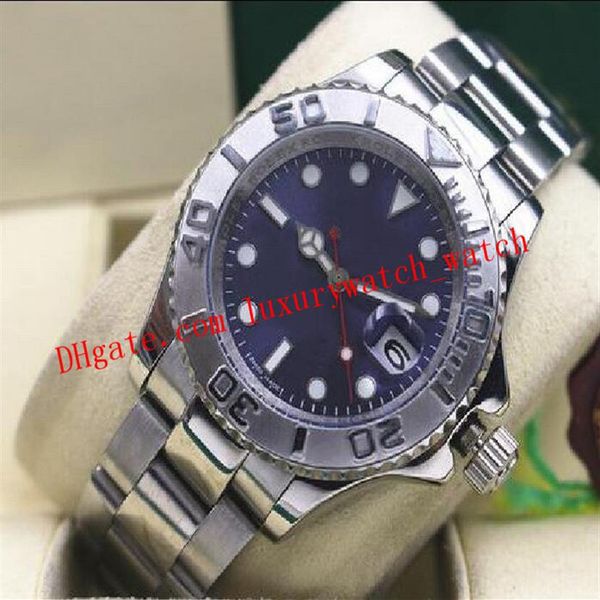 

luxury wristwatch 116622 116655 mens stainless steel & platinum 40mm platinum dial automatic mechanical men watches2585, Slivery;brown