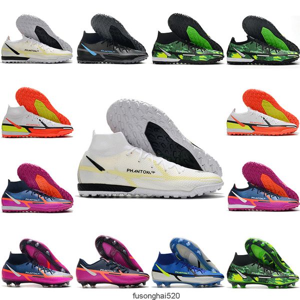 

2022 mens phantom gt2 elite dynamic fit fg tf football shoes cr7 mbappÃ© mbappe phantom gt2 elite fg tf soccer cleats boots outdoor size39-45