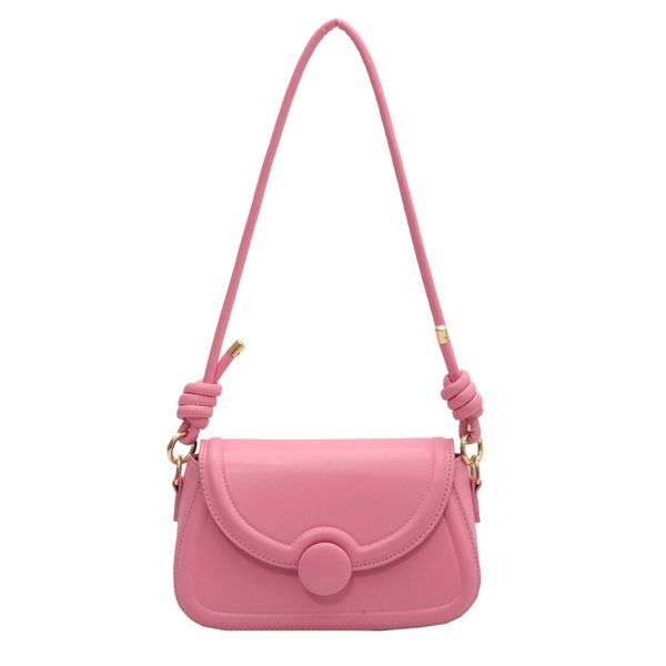

designer bag candy colors high-texture claissic one-shoulder flap bag in pu with simple and versatile style