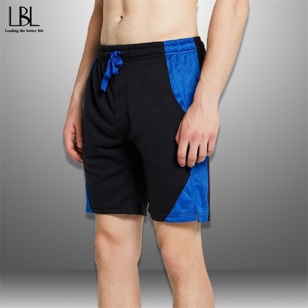 

patchwork shorts men summer men's beach shorts quick drying drawstring short pants man sportswear casual boardshort man 4xl t200718, White;black